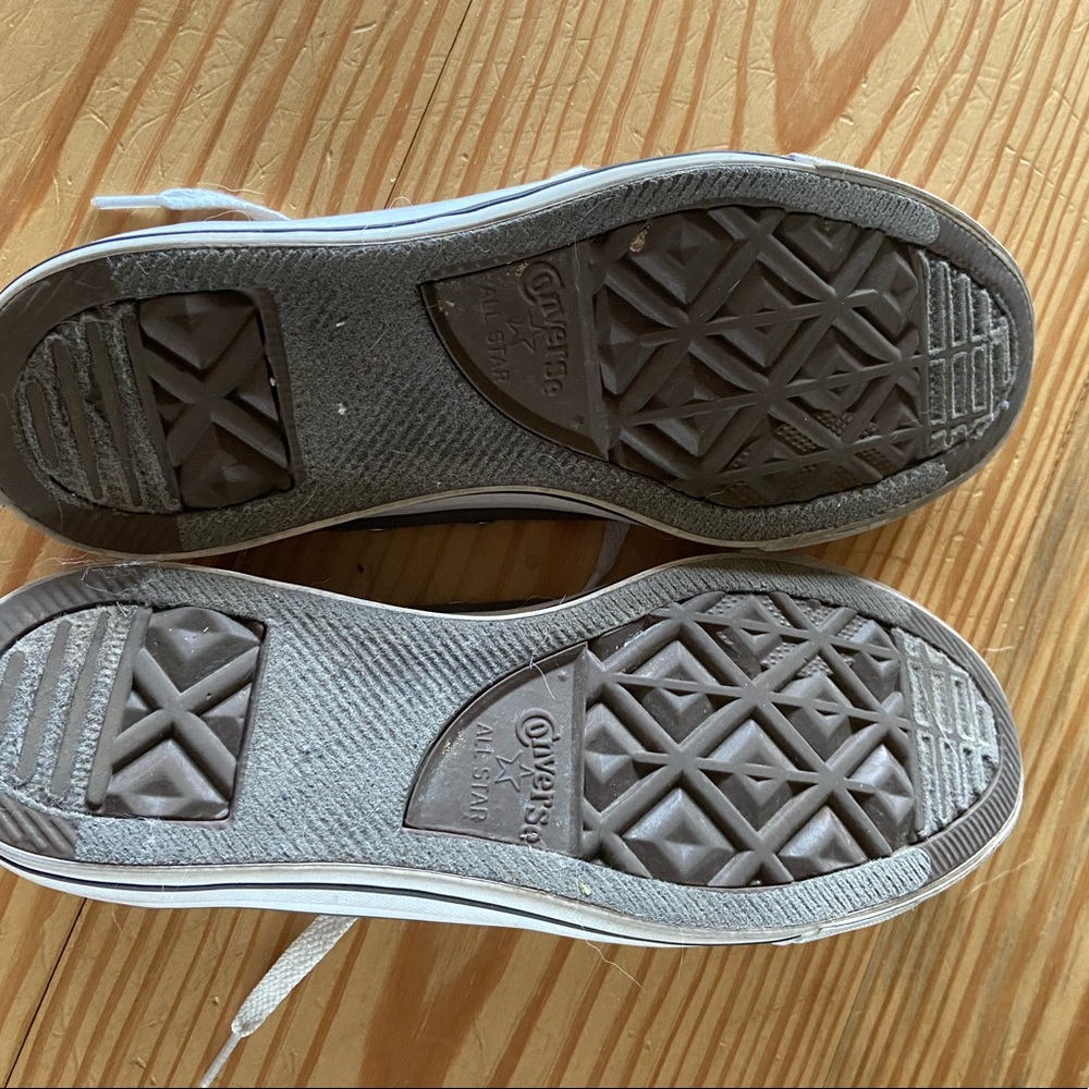 Gray Converse💗 - Picture 4 of 6